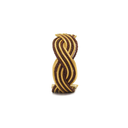 Manchette Caracol Chocolat